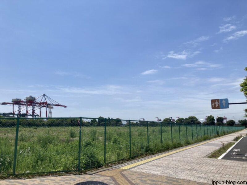 更地となったお台場①