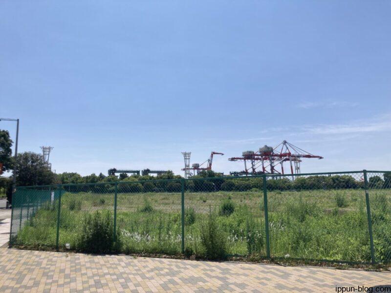 更地となったお台場②