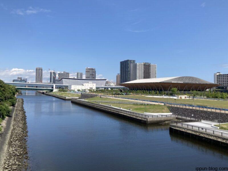 有明アリーナ周辺の街並み