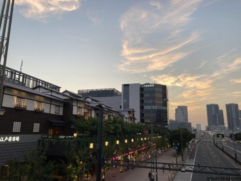 東京豊洲 万葉倶楽部の外観