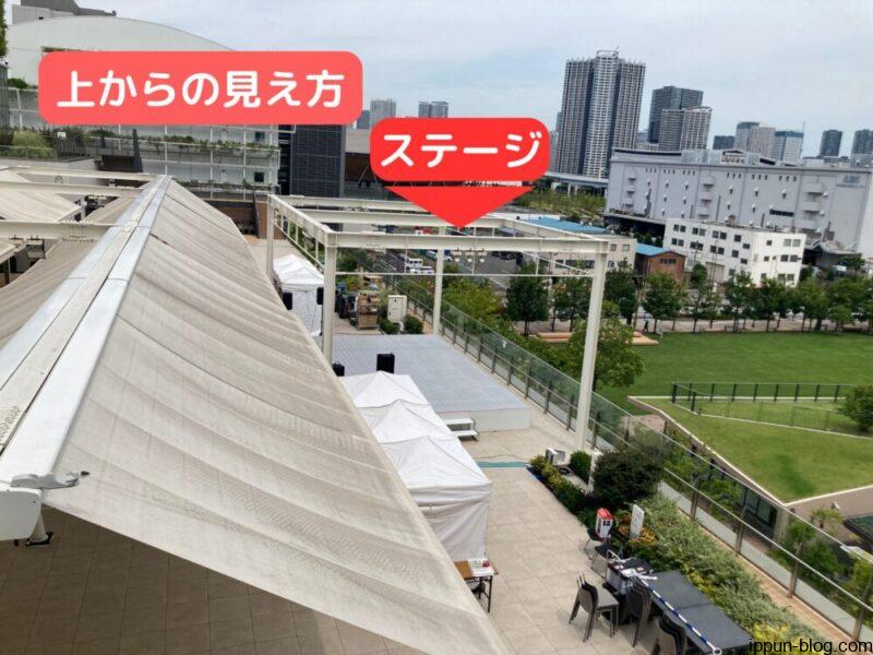 上から見るみんなのテラス